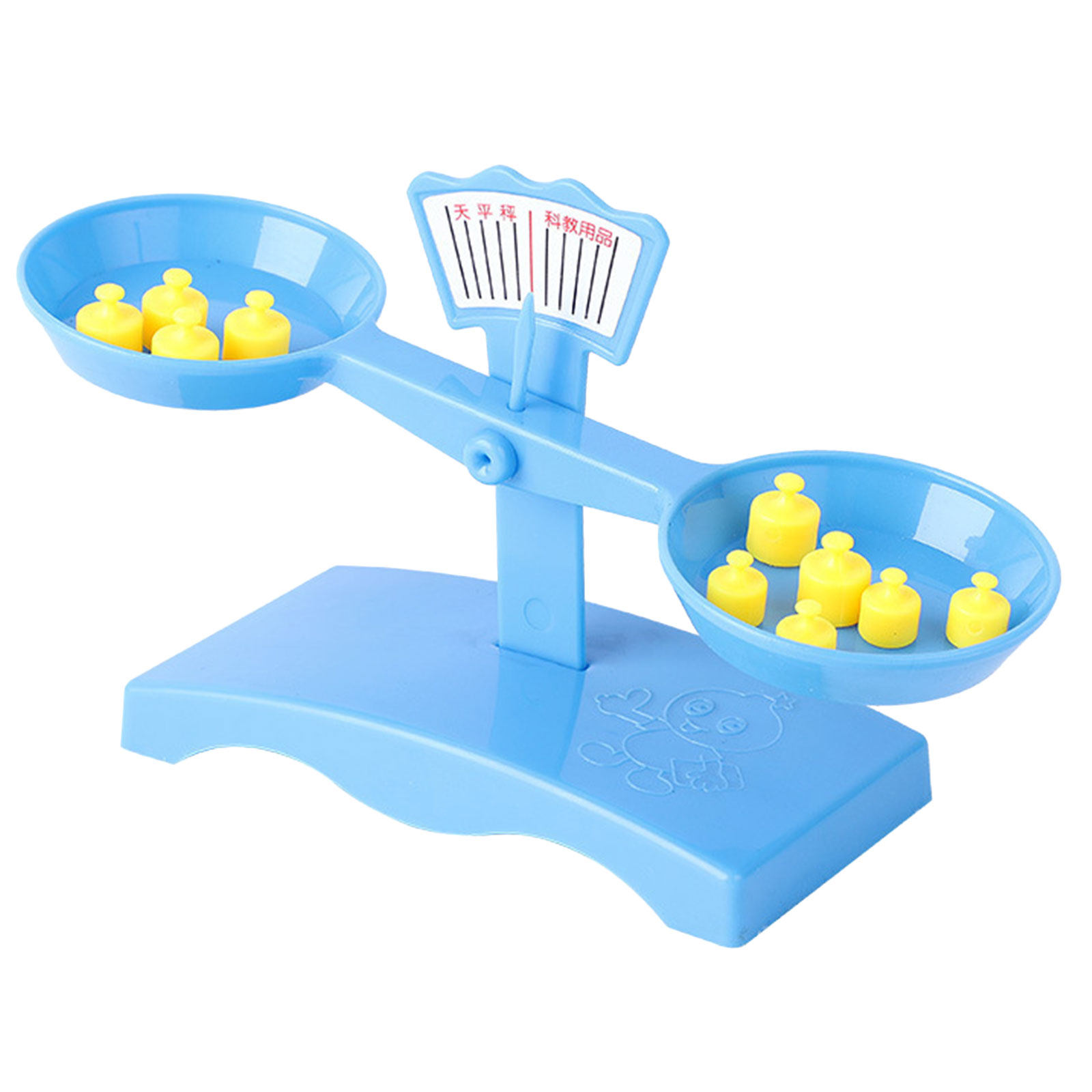 Science Experiment - 1Set Kids Balance Scale Plastic Assembly