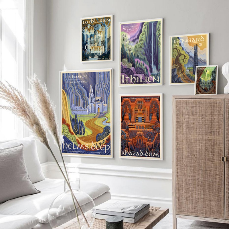 Ring Art Poster Wall Retro Tra - مراجعة Star Map Poster وسعره