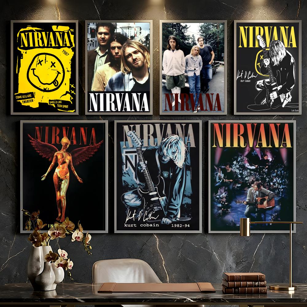 Nirvana Poster --HD-- Self-Adh - مراجعة Star Map Poster وسعره