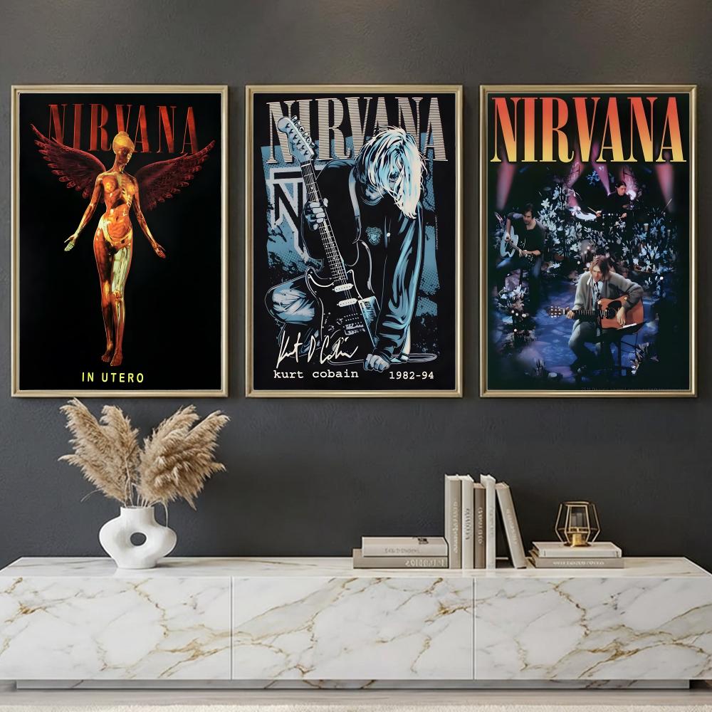 Nirvana Poster --HD-- Self-Adh - مراجعة Star Map Poster وسعره