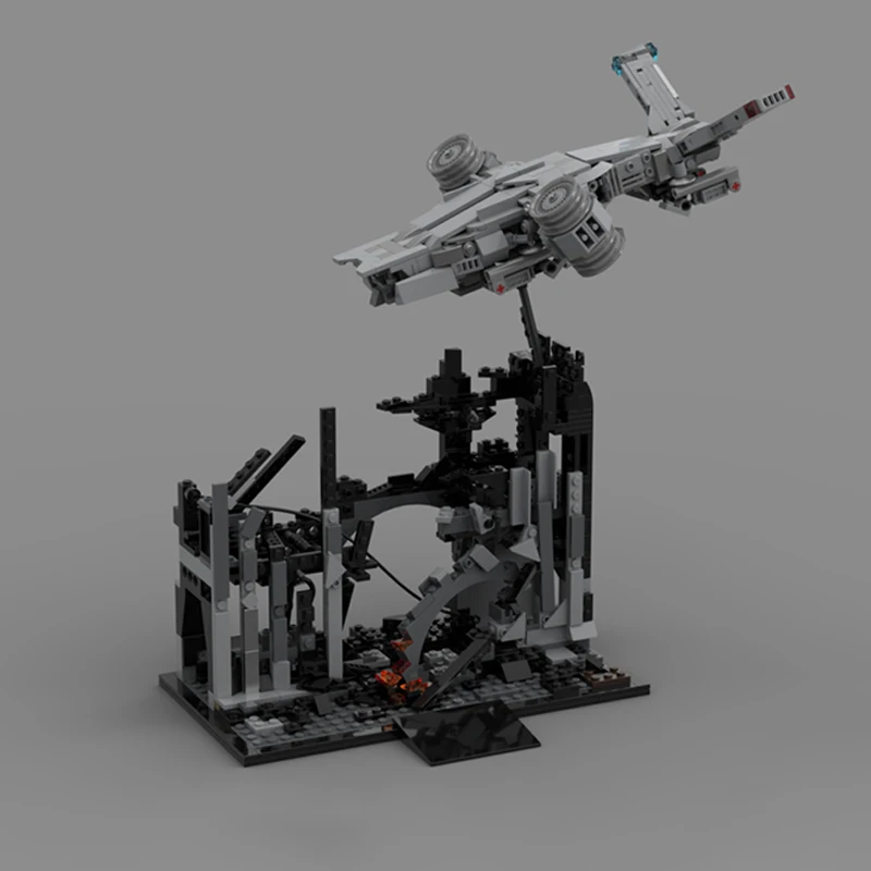 814pcs MOC Science Fiction Mov - مراجعة Science Hunter وسعره