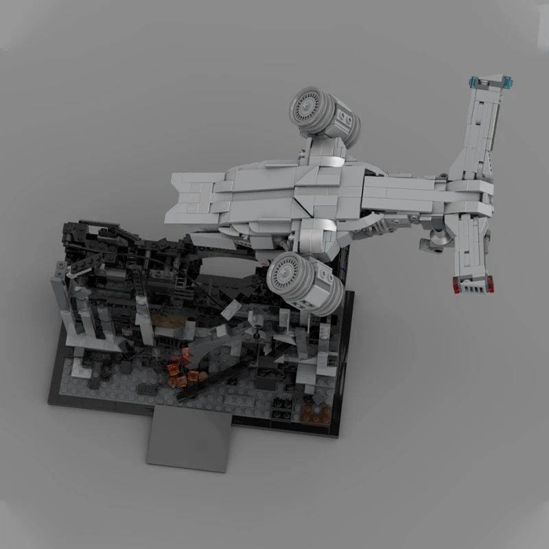 814pcs MOC Science Fiction Mov - مراجعة Science Hunter وسعره
