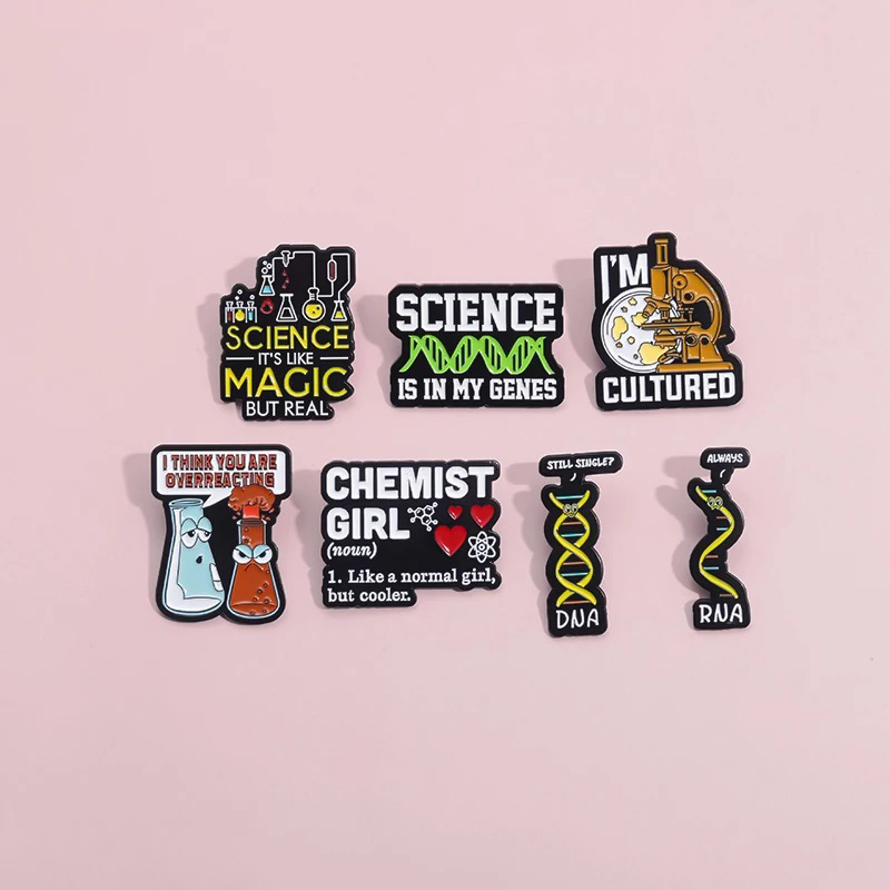 Science Enamel Pin Test Tube D - مراجعة Science Experiment وسعره