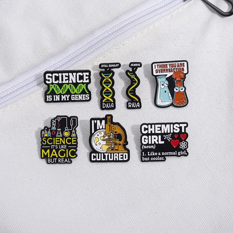 Science Enamel Pin Test Tube D - مراجعة Science Experiment وسعره