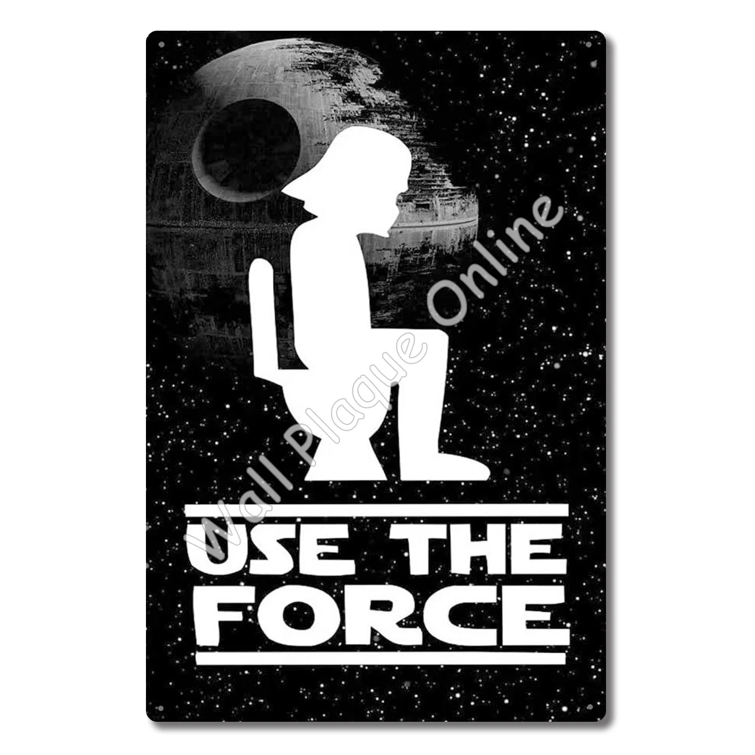 Tin Sign for Toilet Bathroom D - مراجعة Star Map Poster وسعره