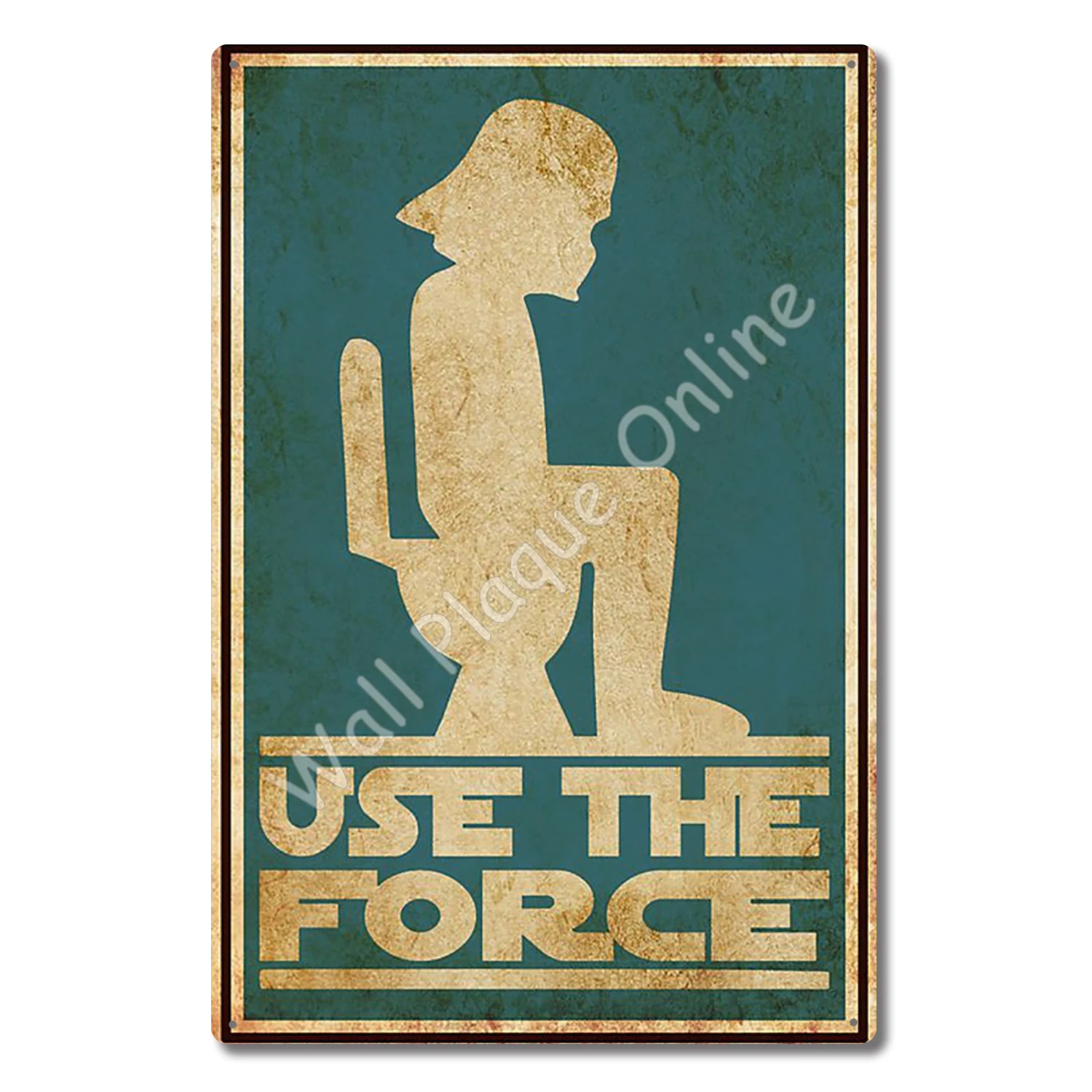Tin Sign for Toilet Bathroom D - مراجعة Star Map Poster وسعره