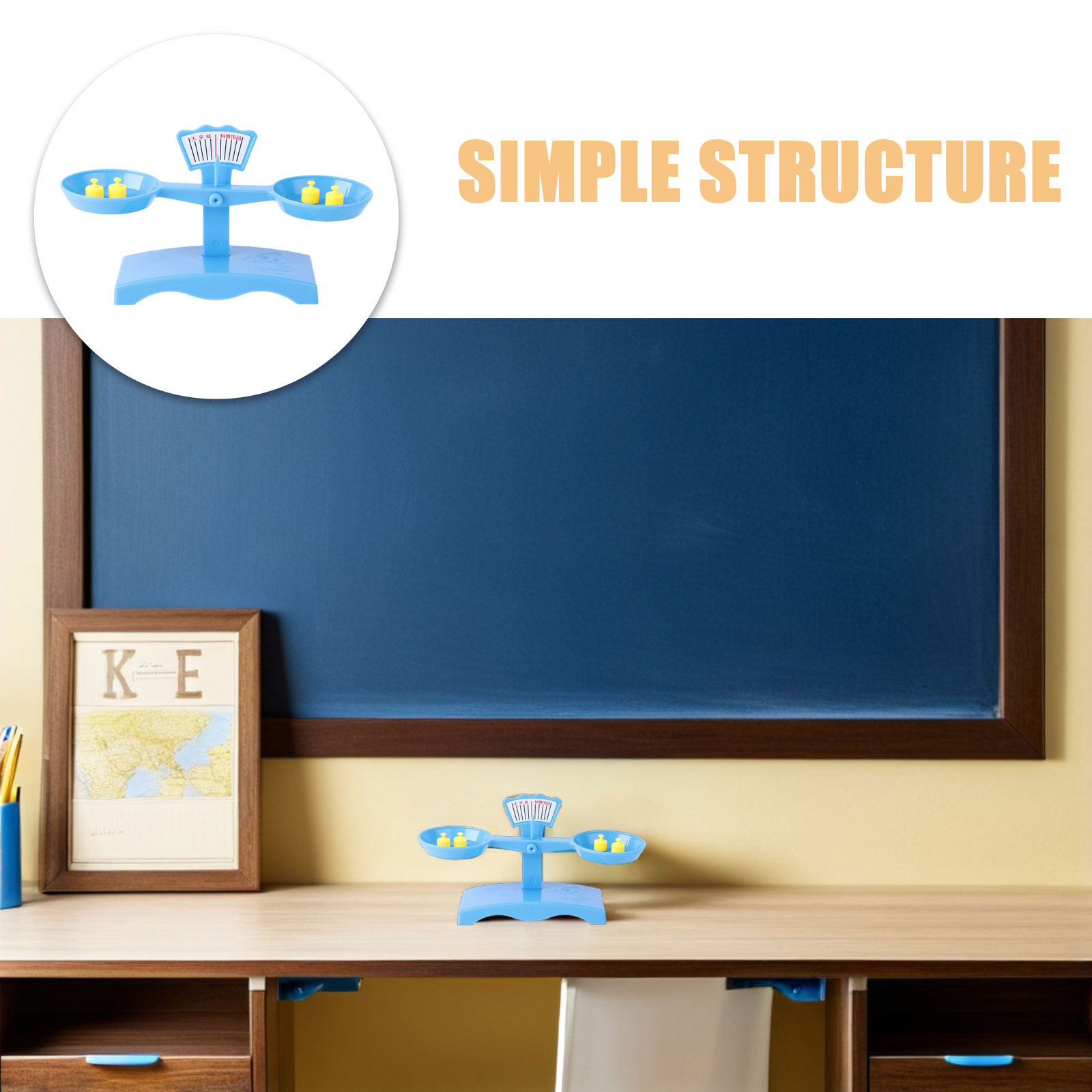 1Set Kids Balance Scale Plasti - مراجعة Science Experiment وسعره
