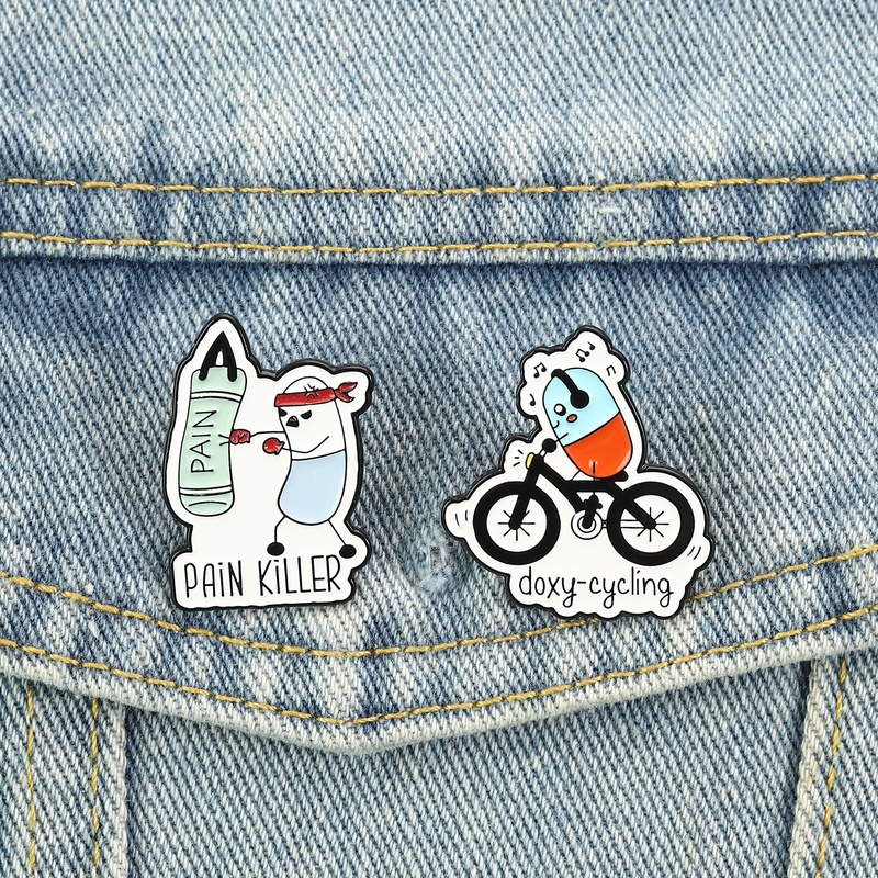 Doxy-cycling Enamel Pins Carto - مراجعة Science Buddies وسعره