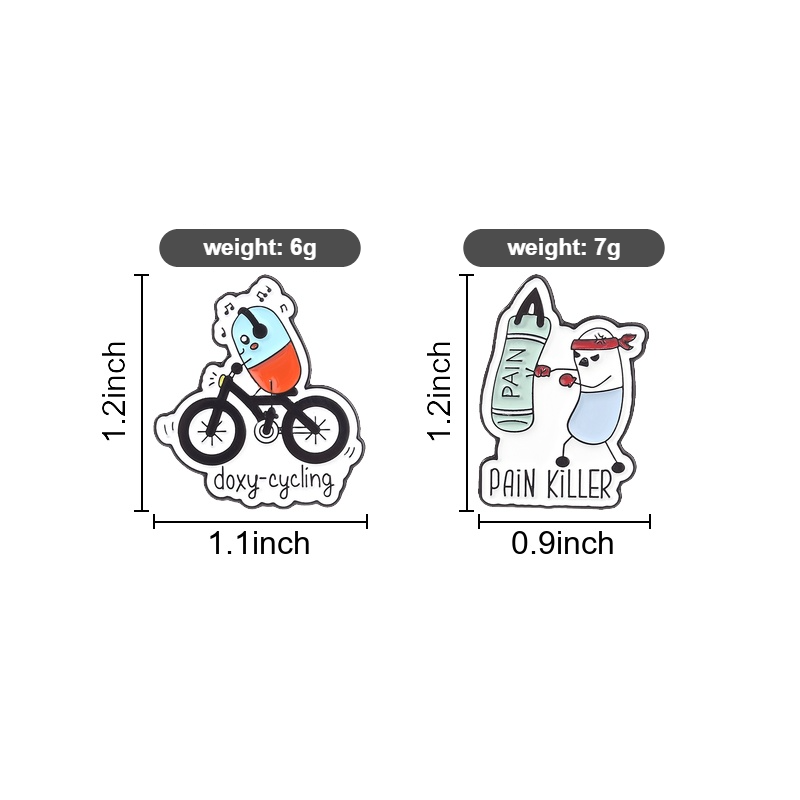 Doxy-cycling Enamel Pins Carto - مراجعة Science Buddies وسعره