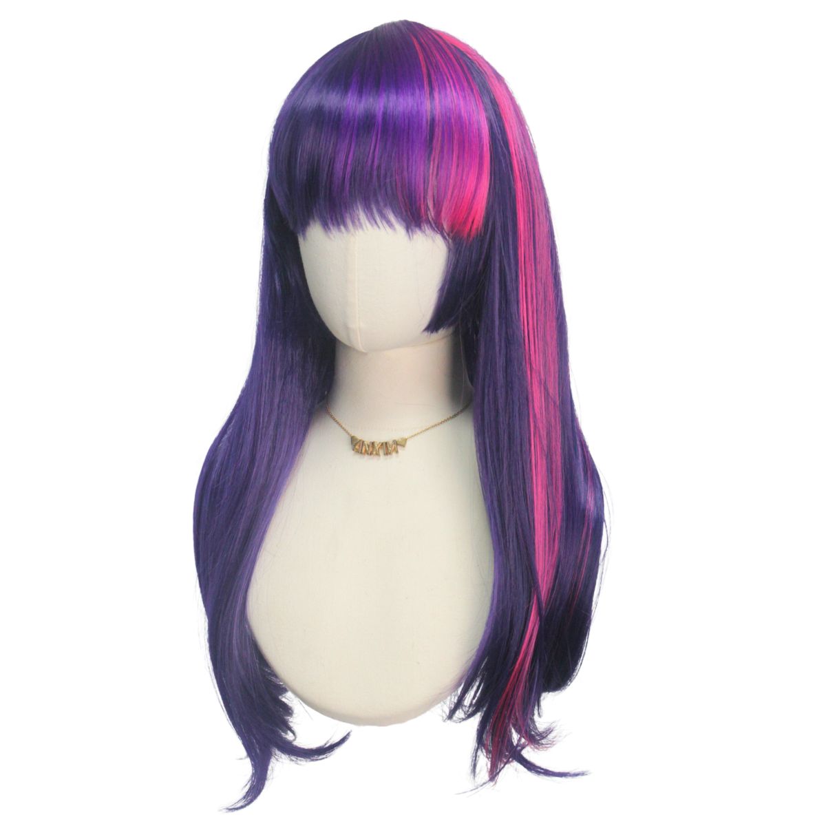 Pink Purple Neat Bangs Long St - مراجعة Science Bob وسعره