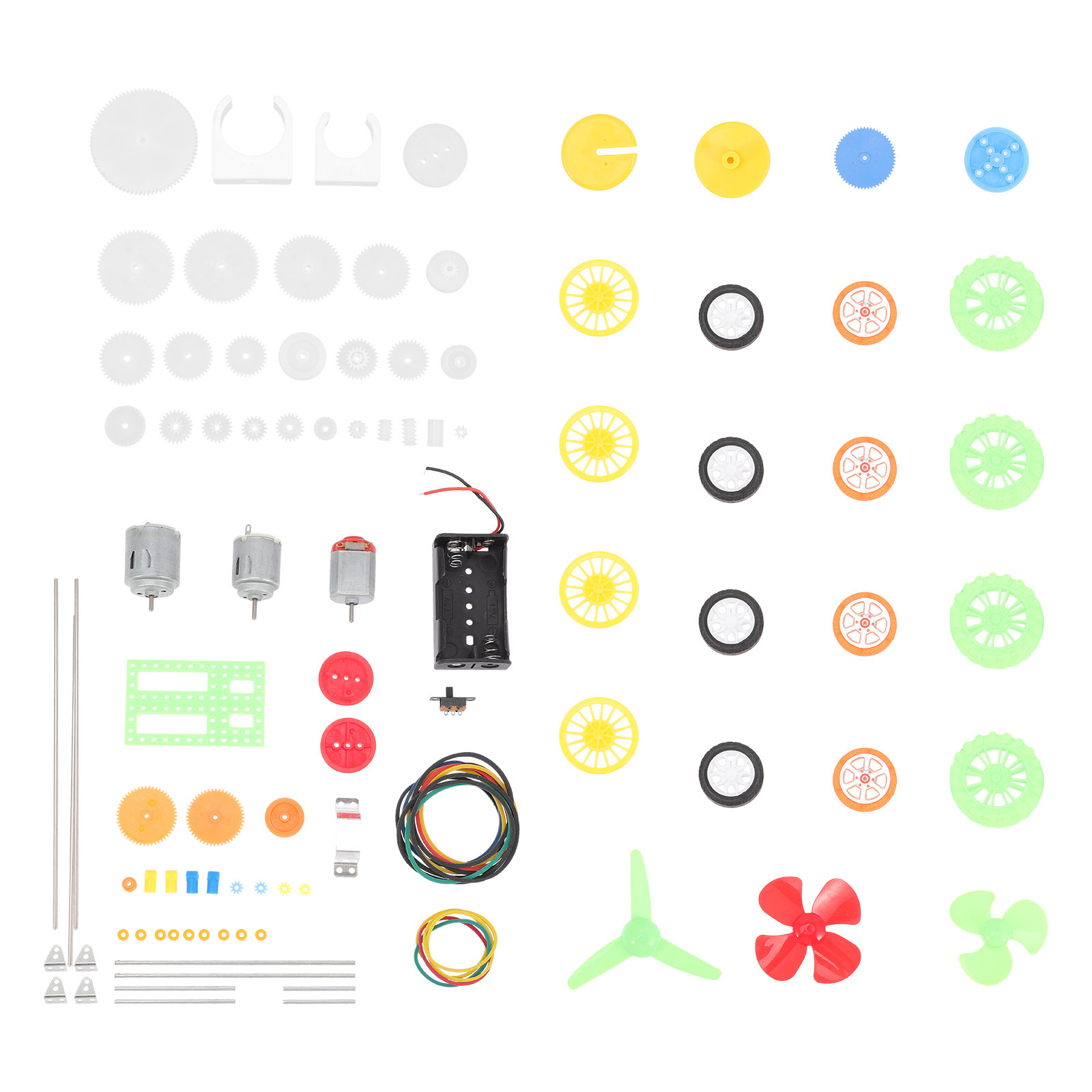 112Pcs Electric Motor Gears Ki - مراجعة Science Kit وسعره