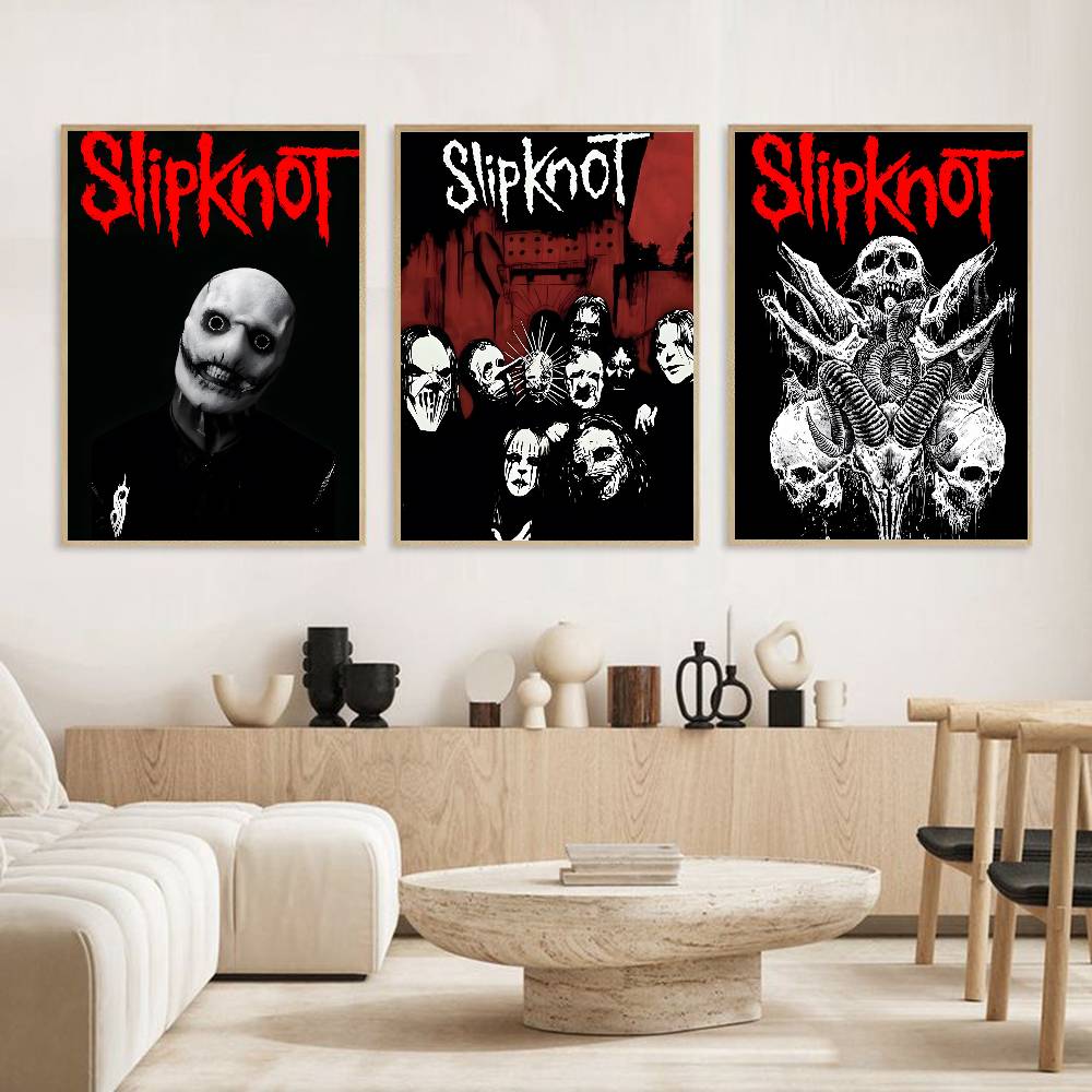 Rock S-Slipknot Band Poster HD - مراجعة Star Map Poster وسعره