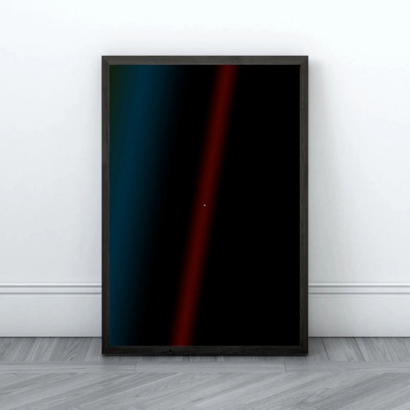 Pale Blue Dot Print Poster Voy - مراجعة Star Map Poster وسعره