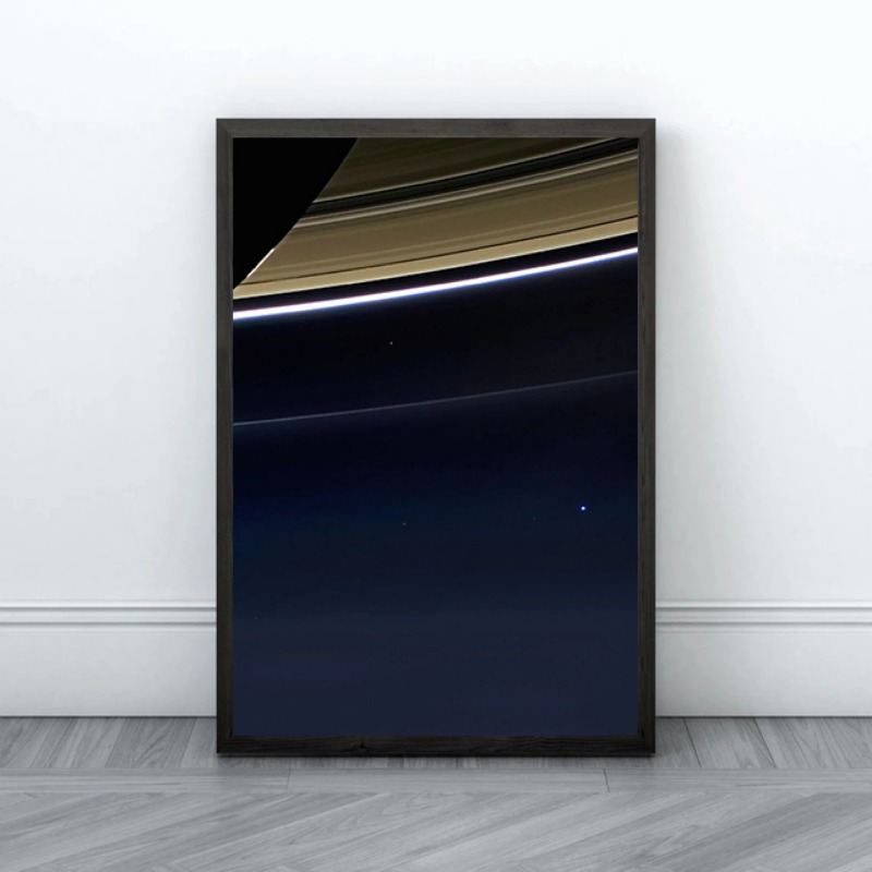 Pale Blue Dot Print Poster Voy - مراجعة Star Map Poster وسعره