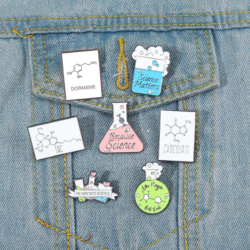 Science Enamel Pins Custom Mol - مراجعة Science Buddies وسعره