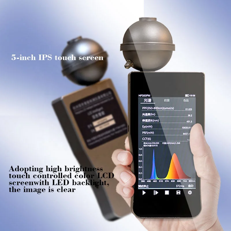 HP350B Handheld Blue Light Spe - مراجعة Spectroscope Handheld وسعره