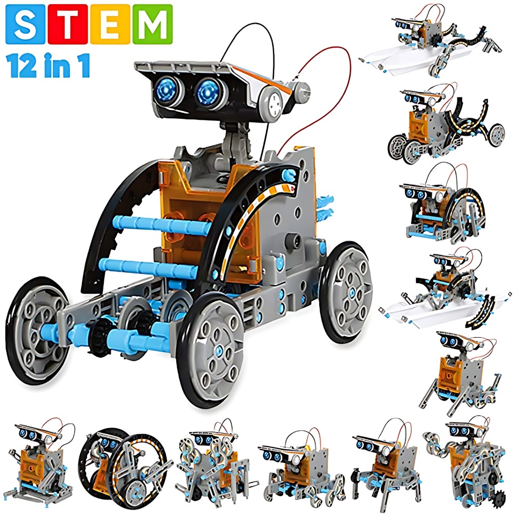 Solar Robot Building Blocks 12 - مراجعة Science Robot وسعره