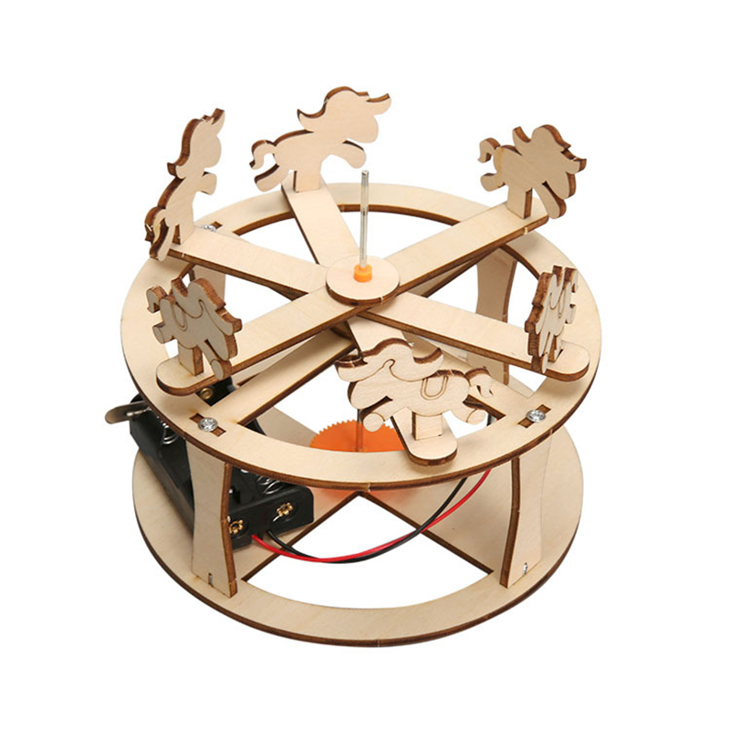 HUAHUABuild Your Own Carousel  - مراجعة Science Toy وسعره