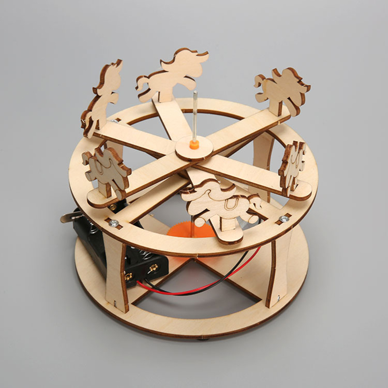 HUAHUABuild Your Own Carousel  - مراجعة Science Toy وسعره