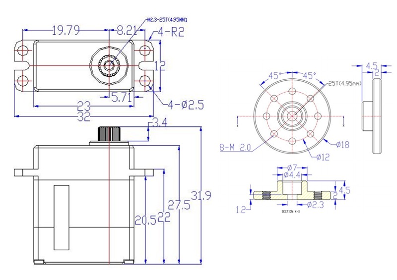 Feetech HLS3606M Constant Forc - مراجعة Science Robot وسعره