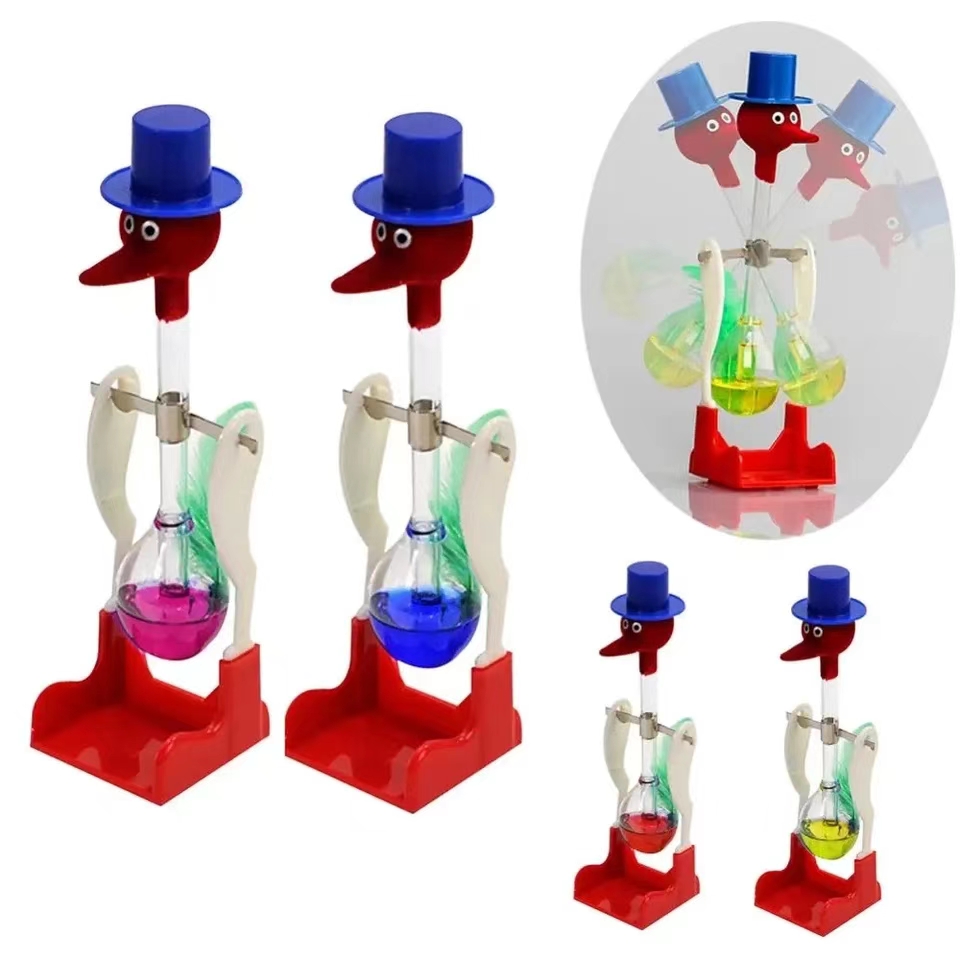 New Lucky Bird Water Desk Toy  - مراجعة Science Bob وسعره