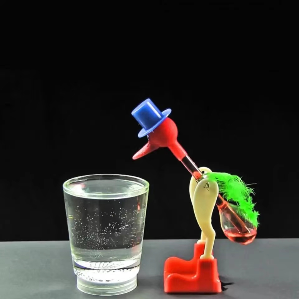 New Lucky Bird Water Desk Toy  - مراجعة Science Bob وسعره