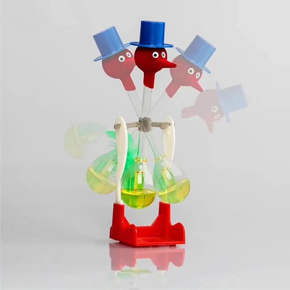 New Lucky Bird Water Desk Toy  - مراجعة Science Bob وسعره