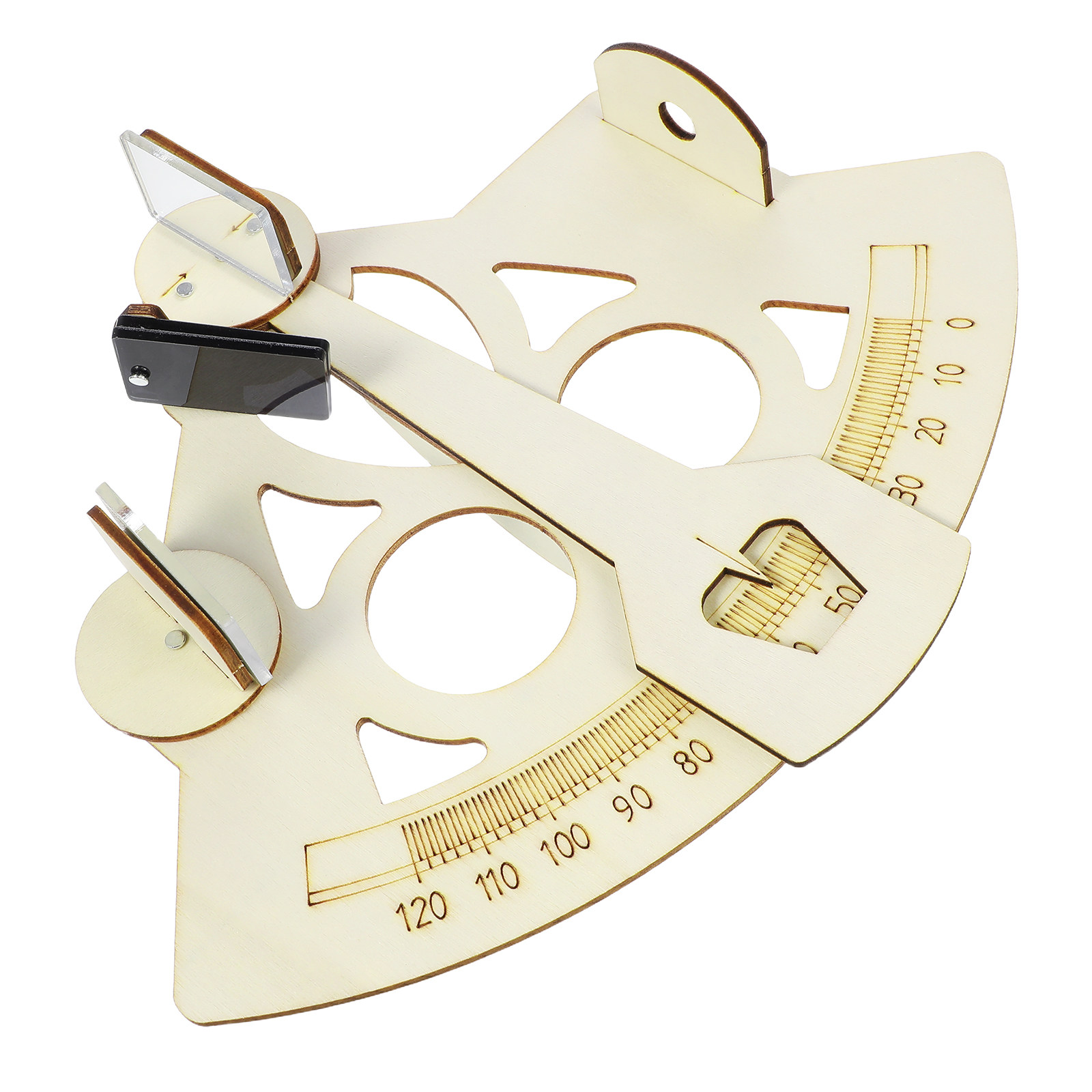 1Set DIY Nautical Sextant Crea - مراجعة Science Project Diy وسعره