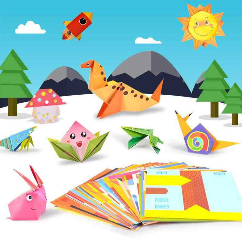 Origami Kit 30/108 Sheets Orig - مراجعة Science Project Diy وسعره