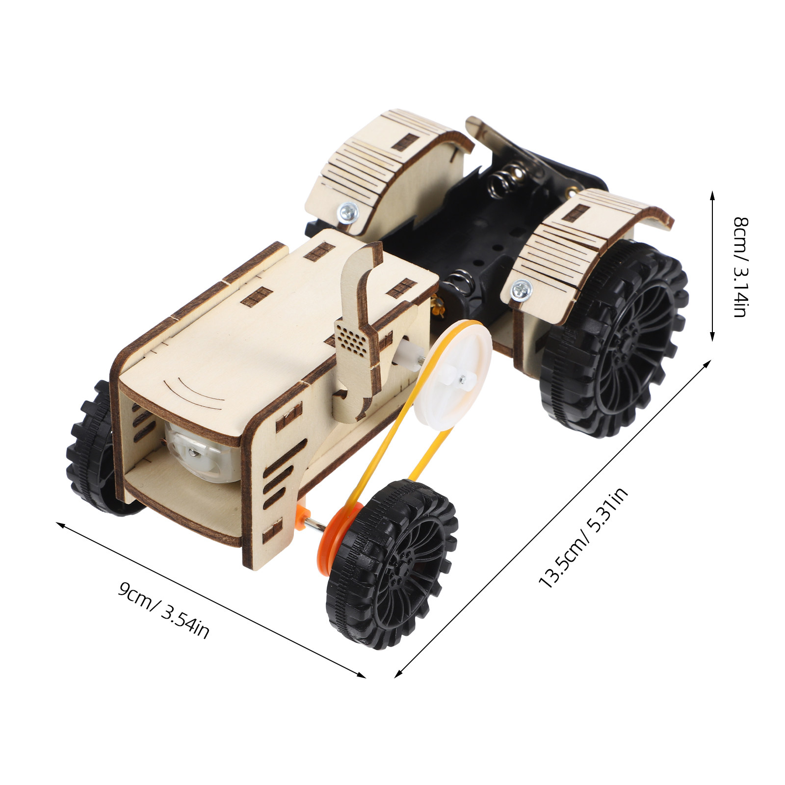 1Set DIY Tractor Science Exper - مراجعة Science Project Diy وسعره