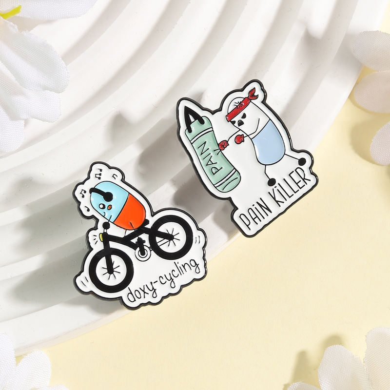 Doxy-cycling Enamel Pins Carto - مراجعة Science Buddies وسعره