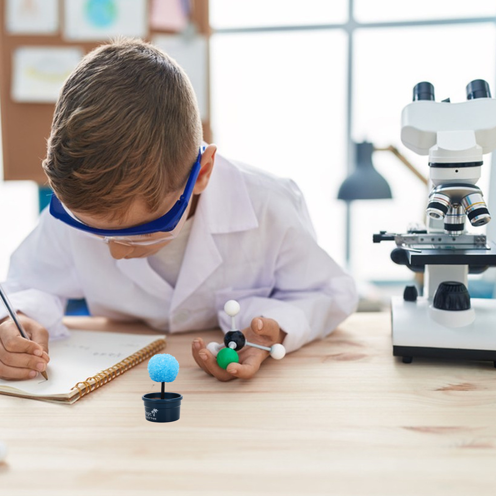 1Set Crystal DIY Science Kit F - مراجعة Science Project Diy وسعره