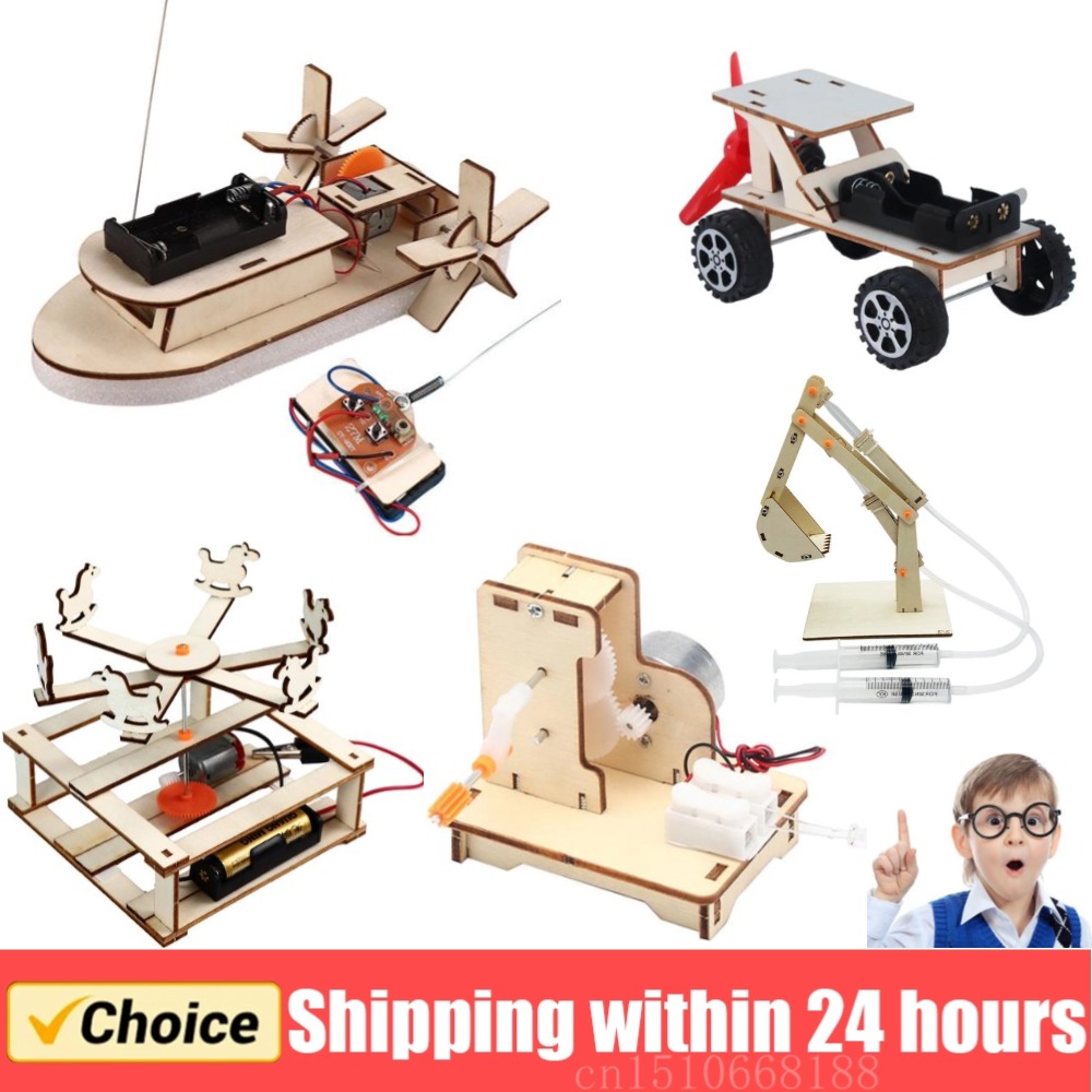 DIY Boat Model Science Toys Ki - مراجعة Science Project Diy وسعره