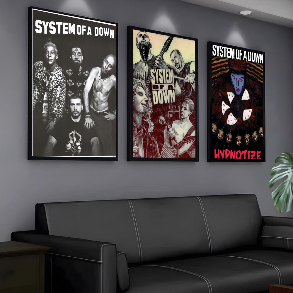 Band S-system of a Down  Poste - مراجعة Star Map Poster وسعره