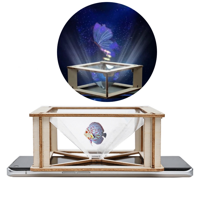 DIY 3D Holographic Projector K - مراجعة Science Project Diy وسعره