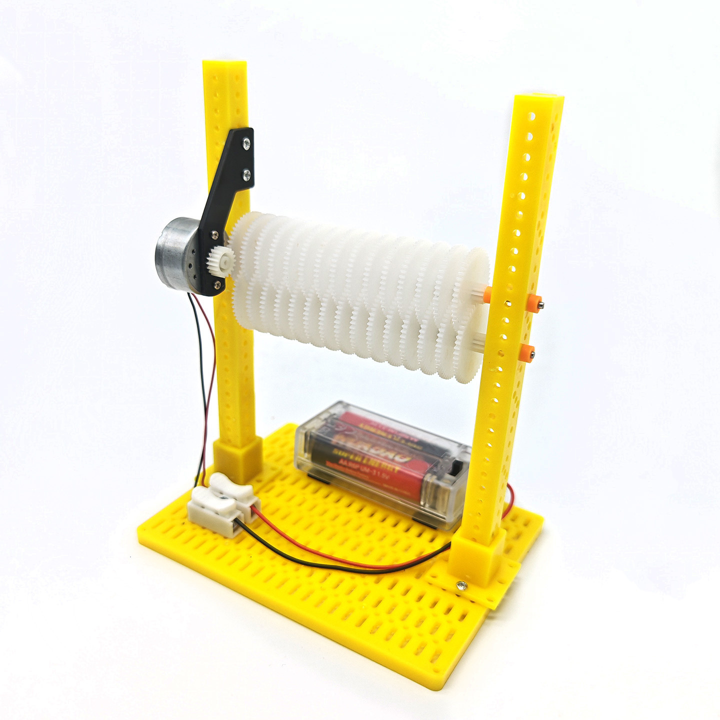 Kids Puzzle Gears No. 1 Scienc - مراجعة Science Project Diy وسعره