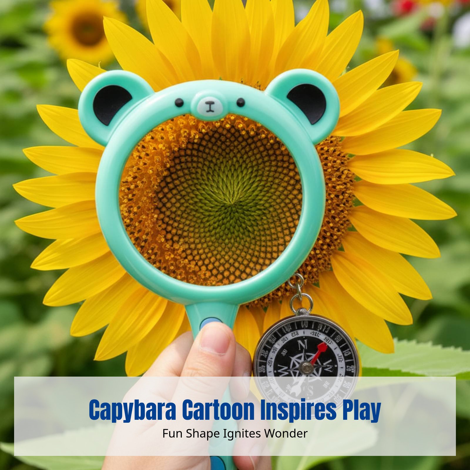 Capybara Cartoon Magnifier & C - مراجعة Science Toy وسعره