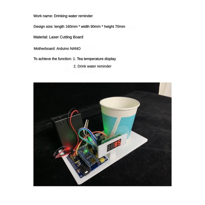 Drink Water Reminder Robot Han - مراجعة Science Robot وسعره