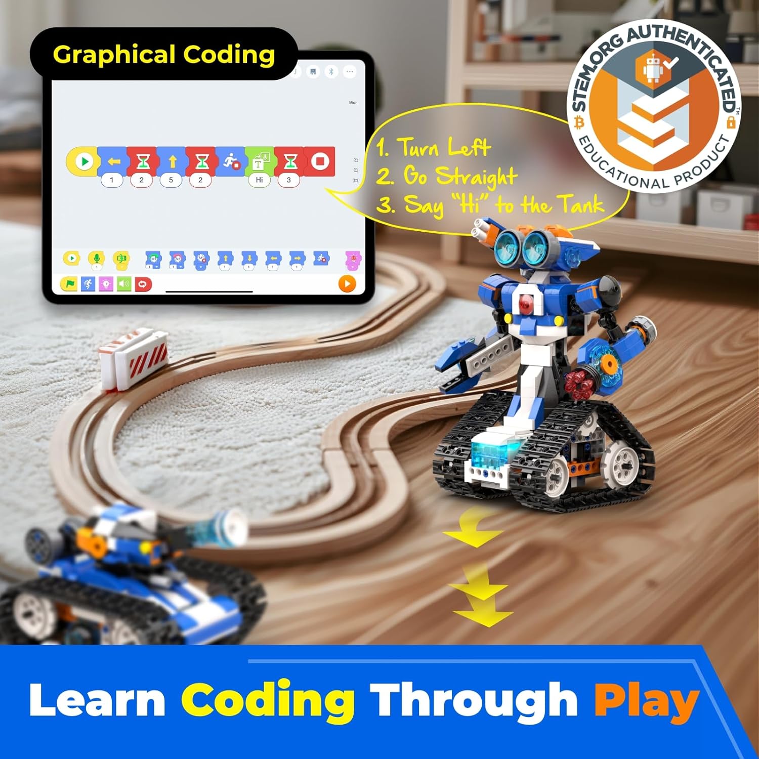 Apitor APP Control STEM Roboti - مراجعة Science Robot وسعره