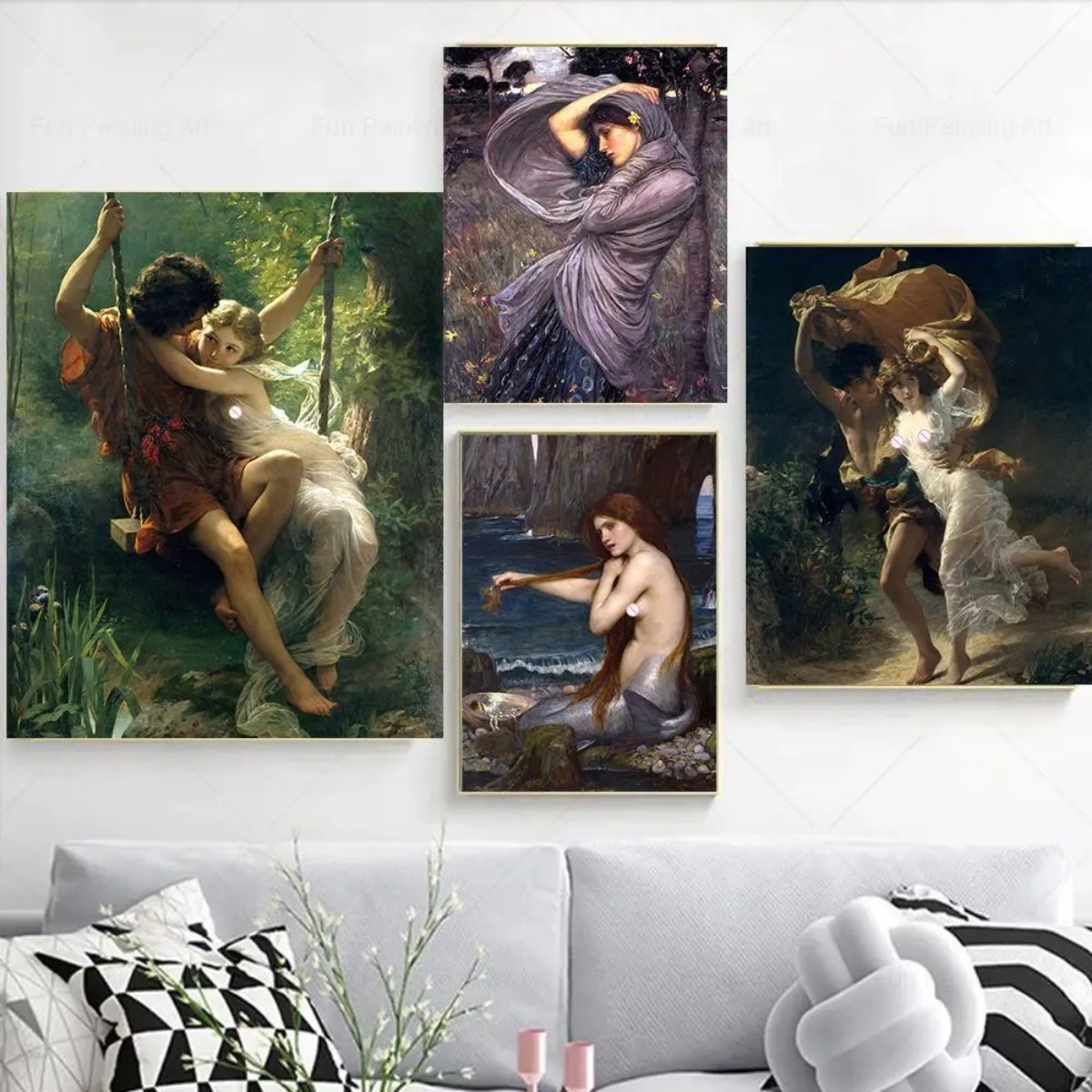 Pre-Raphaelite British Art Set - مراجعة Star Map Poster وسعره