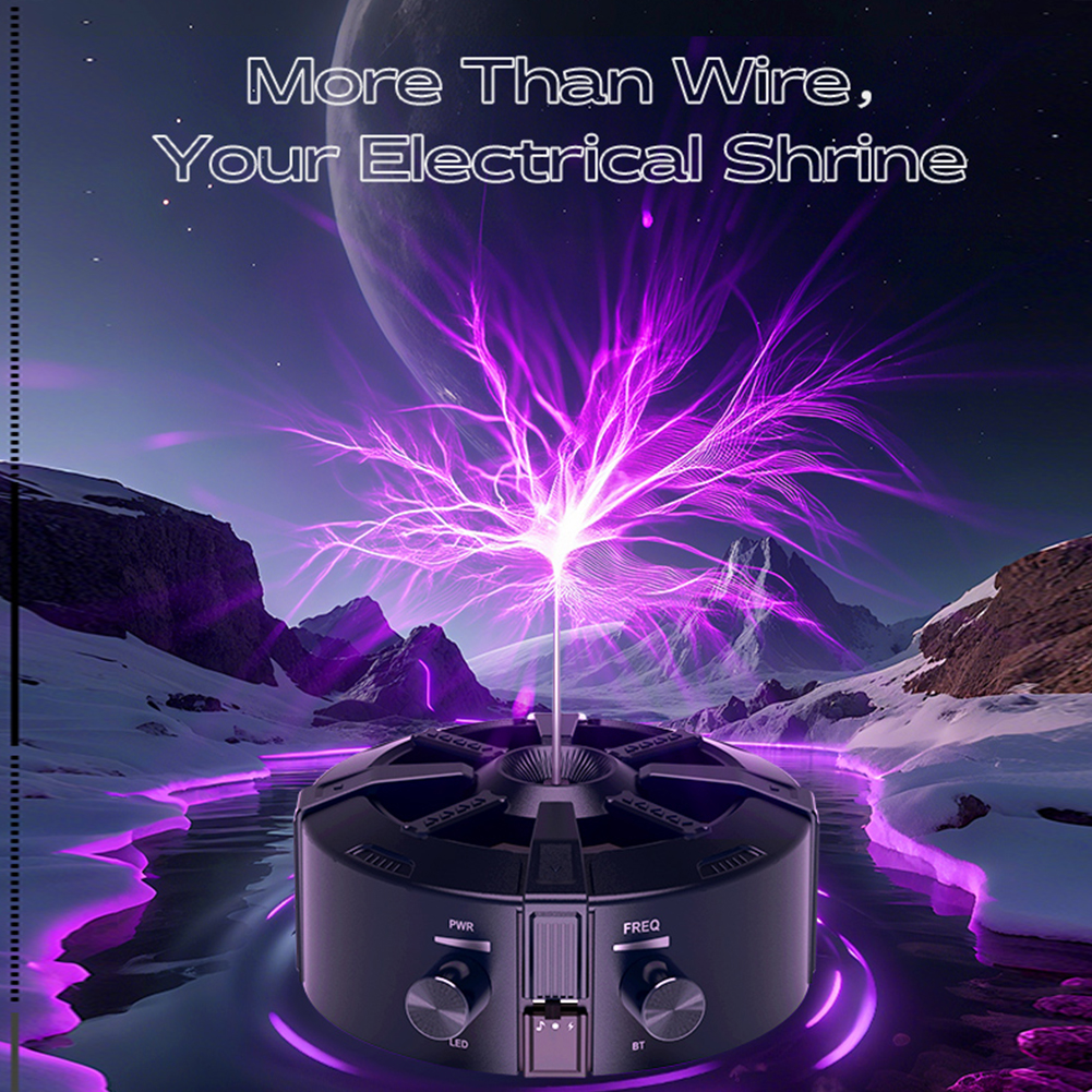 New Tesla Coil Music Touchable - مراجعة Science Experiment وسعره