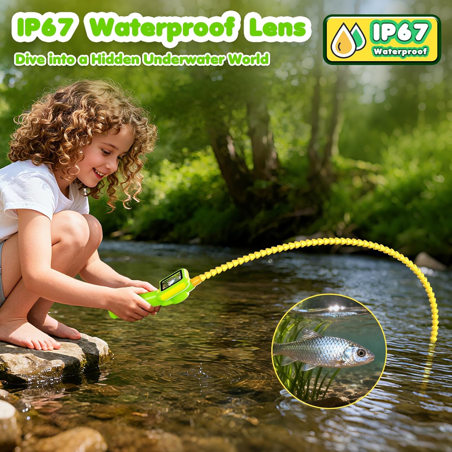 Endoscope for Kids, Borescope  - مراجعة Science Toy وسعره