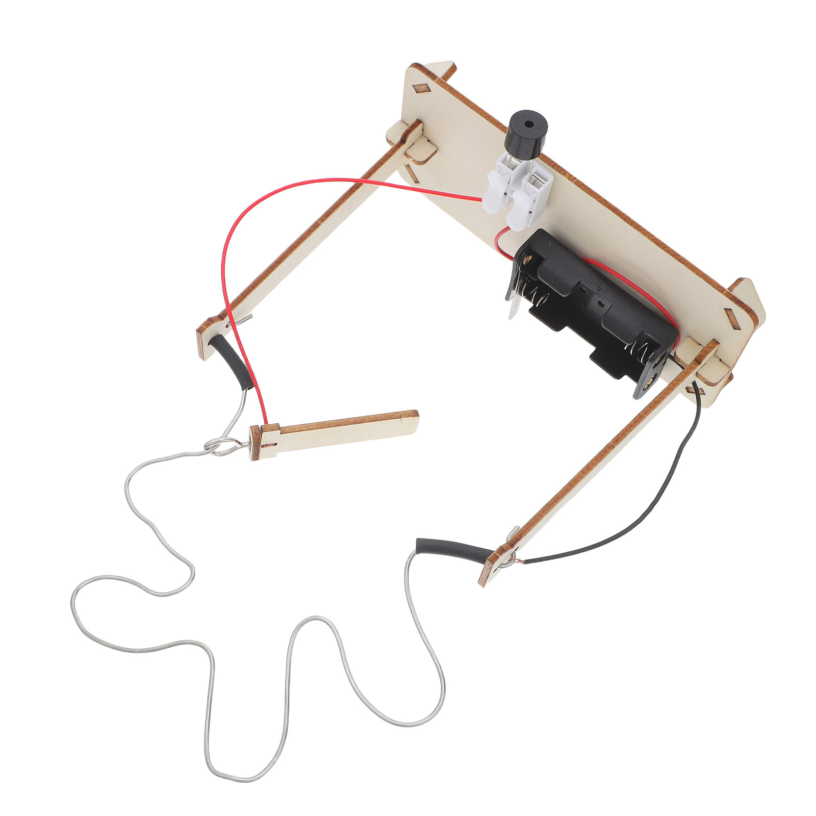 DIY Wire Loop Buzz Game Electr - مراجعة Science Project Diy وسعره