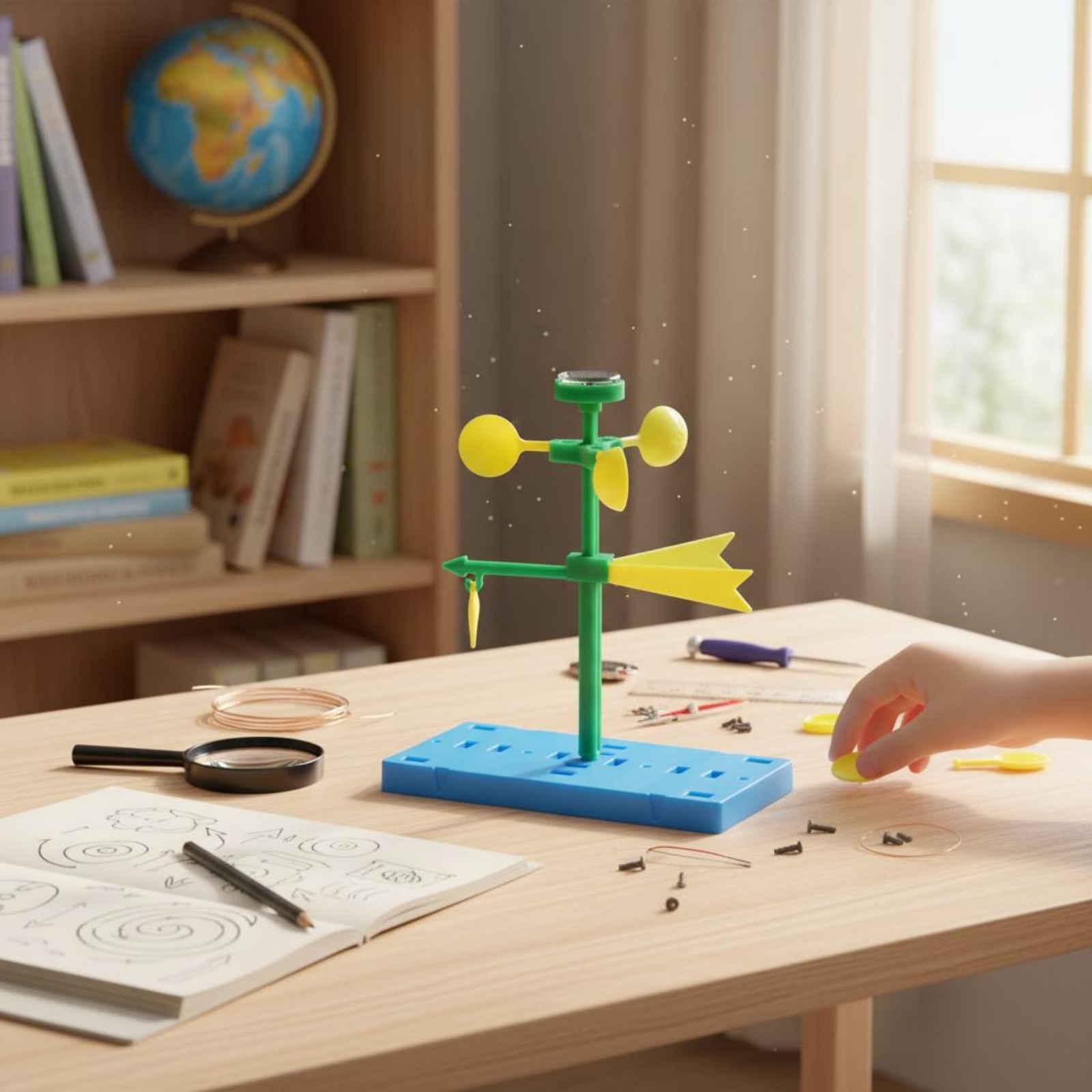 DIY Wind Vane Kit Educational  - مراجعة Science Kit وسعره