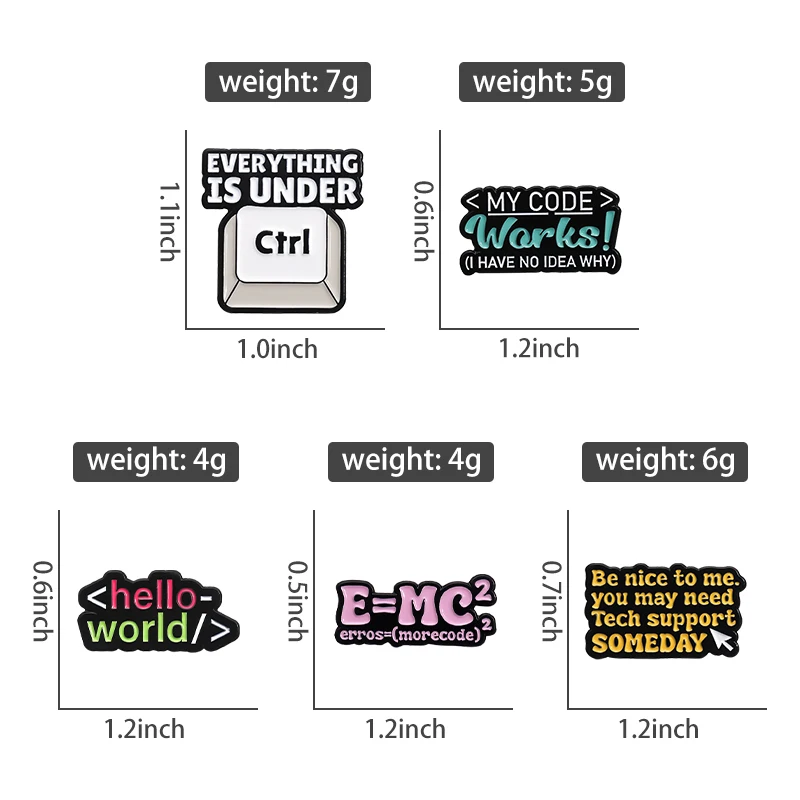 Program Code Sets Enamel Pins  - مراجعة Science Bob وسعره