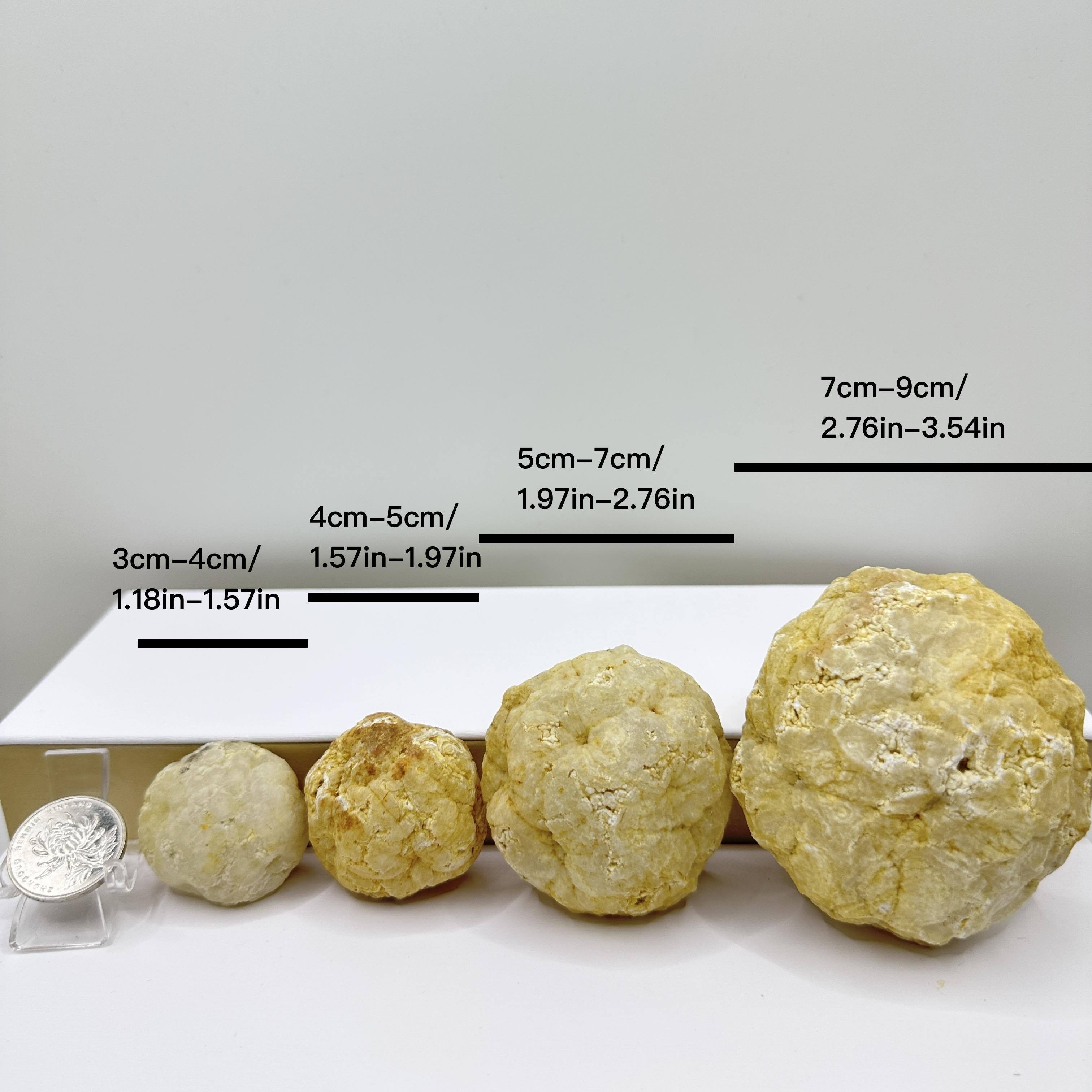 1pc Nature Geode Egg Agate Raw - مراجعة Geode Crystal Break وسعره