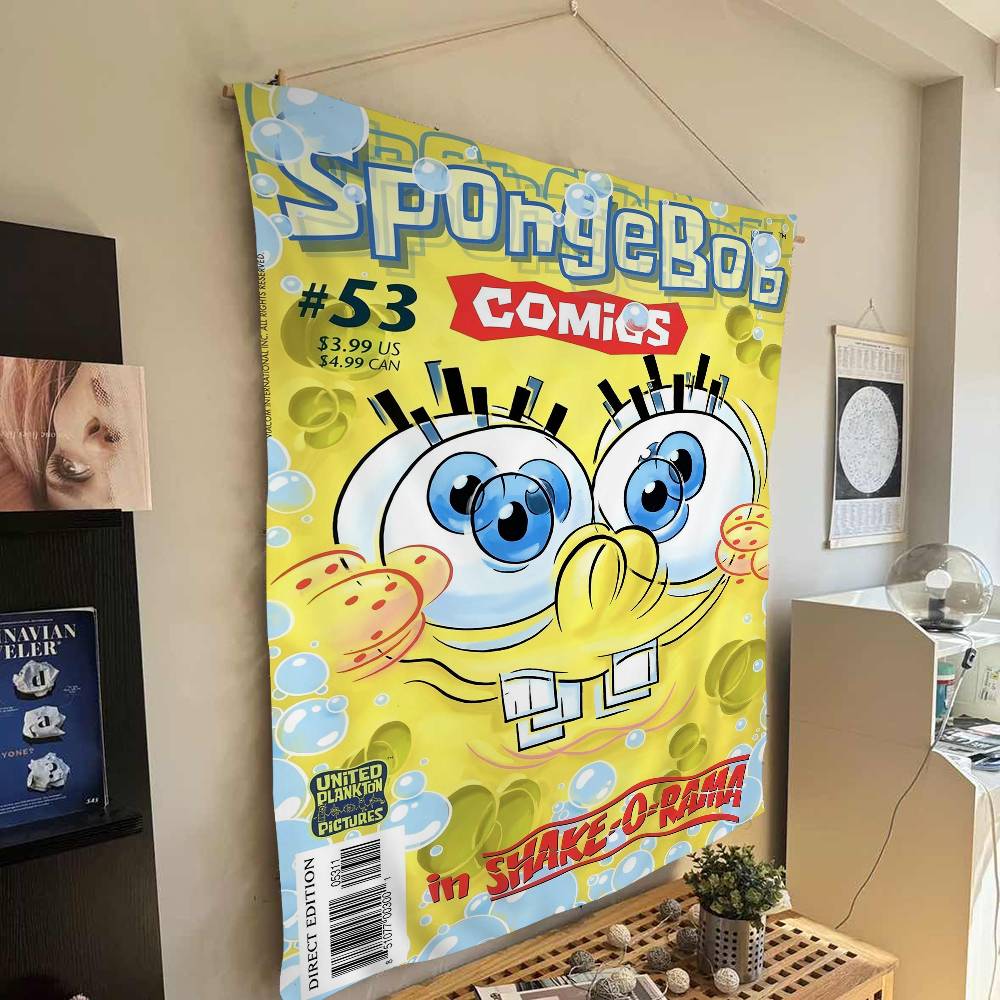 S-Sponge B-Bob Anime Hippie Wa - مراجعة Science Bob وسعره