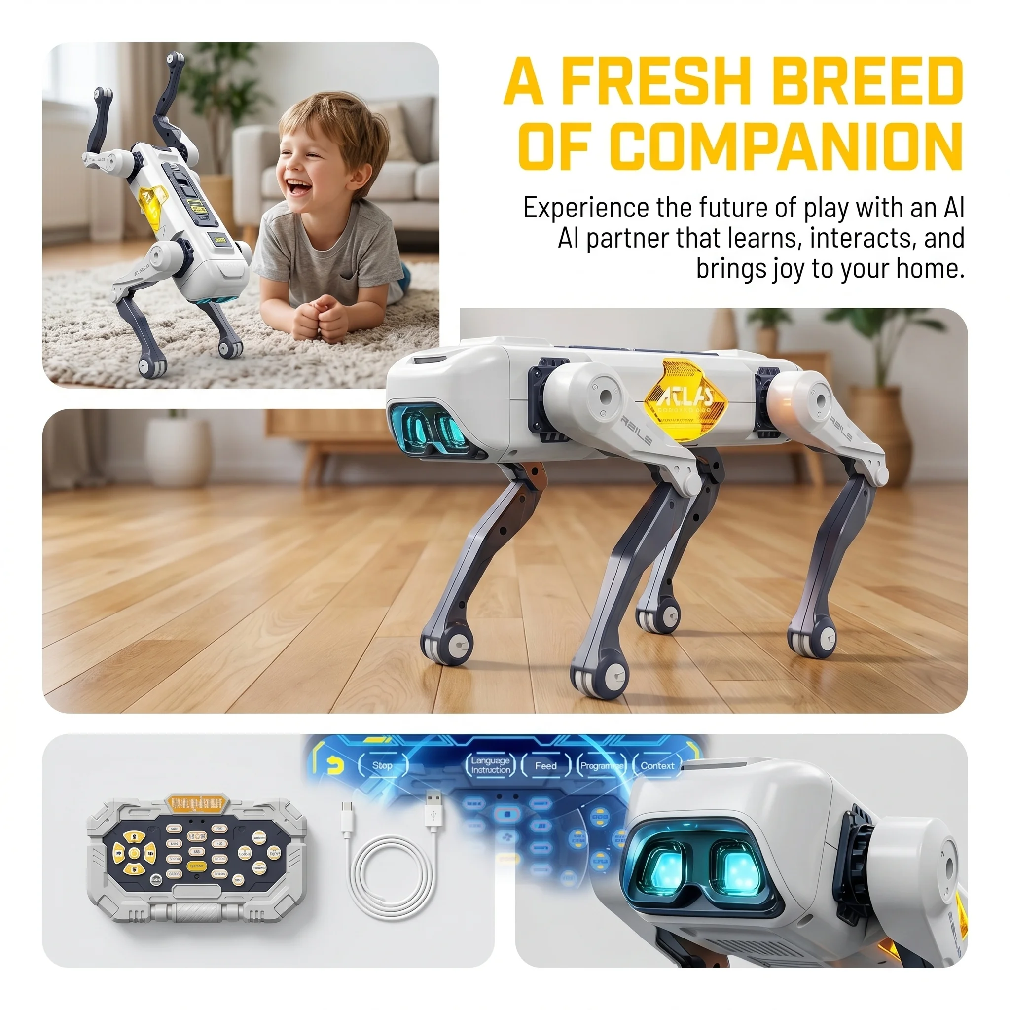AI Smart Robot Dog, Voice & AP - مراجعة Science Robot وسعره