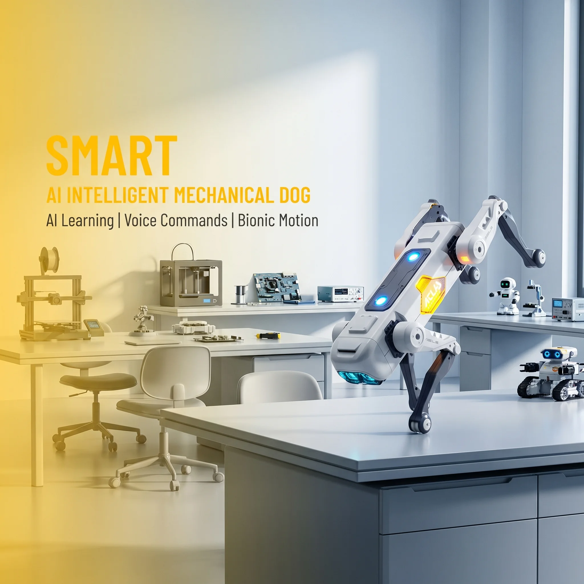AI Smart Robot Dog, Voice & AP - مراجعة Science Robot وسعره