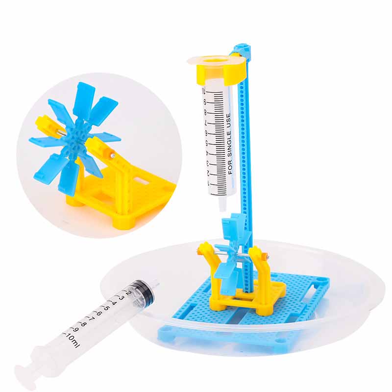 DIY Water Wheel Car Science An - مراجعة Science Experiment وسعره